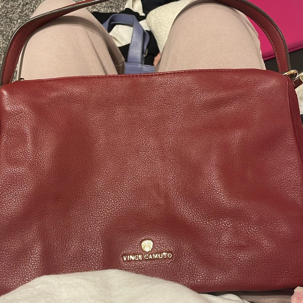 Red Vince camuto bag